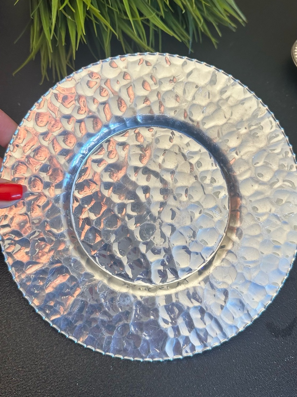 Rodney Kent #437 aluminum plate 7 3/4" Hand Wrought Creations
